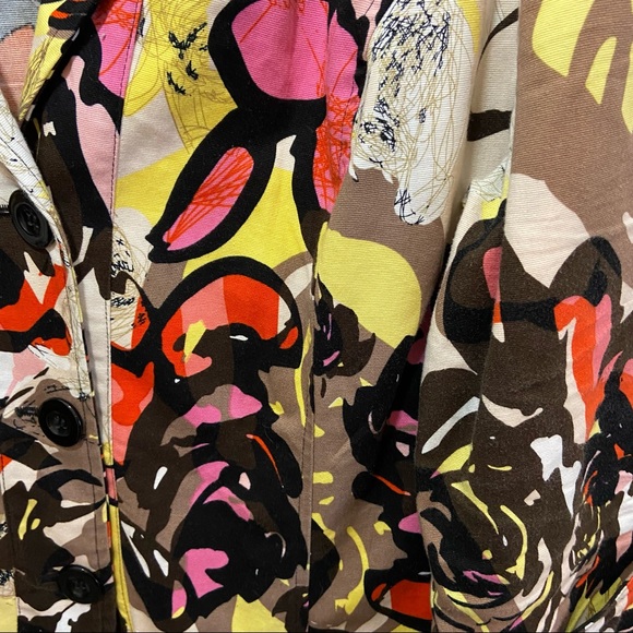 RQT Abstract Floral Jacket Size XL - Picture 3 of 5